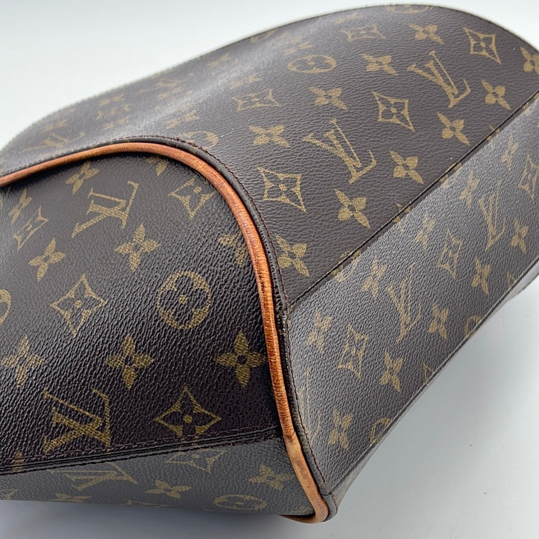 Shop for Louis Vuitton Monogram Canvas Leather Ellipse MM Bag