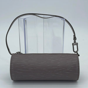Preloved Louis Vuitton Gray Epi Papillon Mini Pouch Bag MI1001 051923
