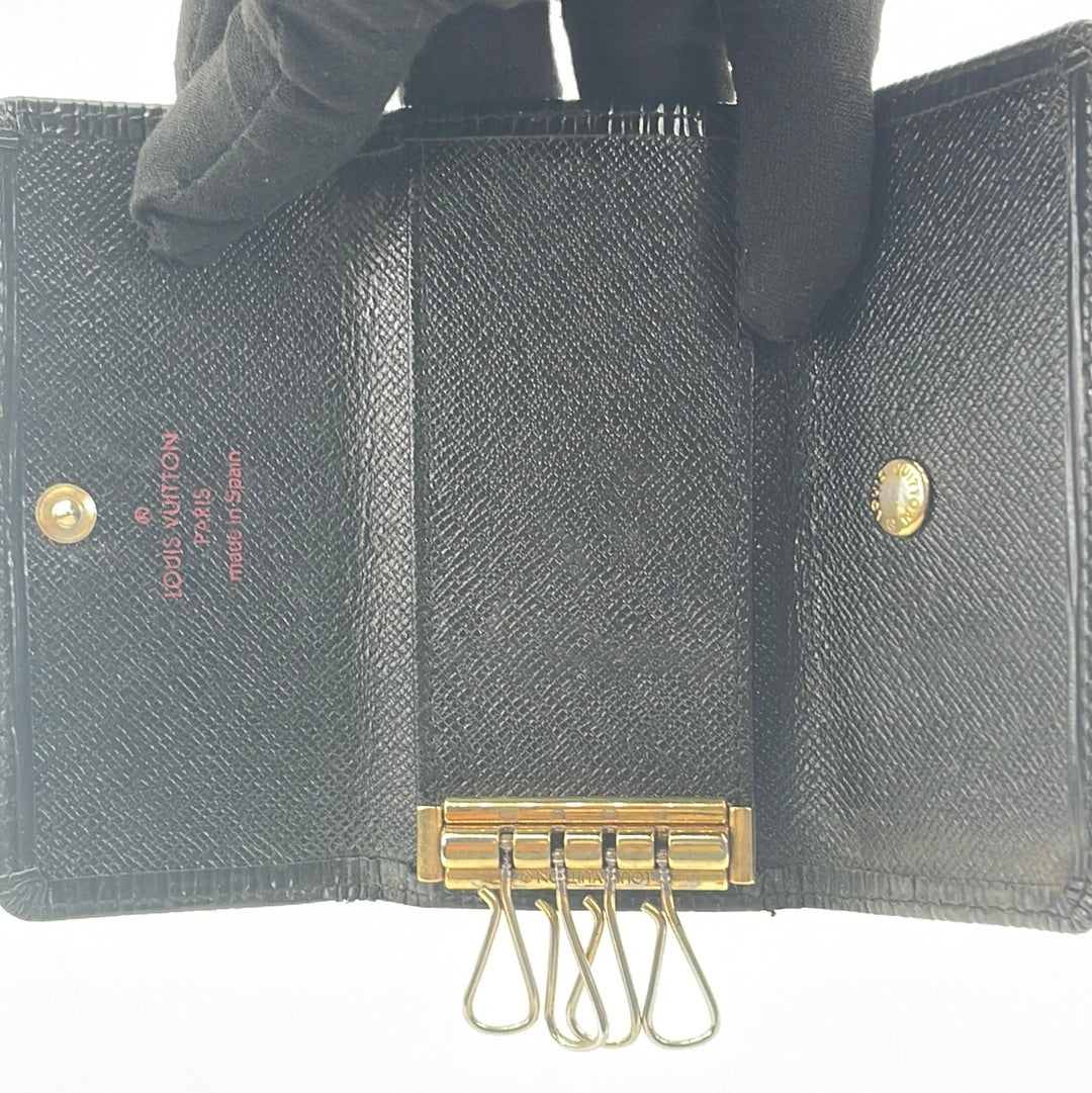 Preloved Louis Vuitton Black Epi 4 Key Holder CA1021 052223- $40 OFF L –  KimmieBBags LLC