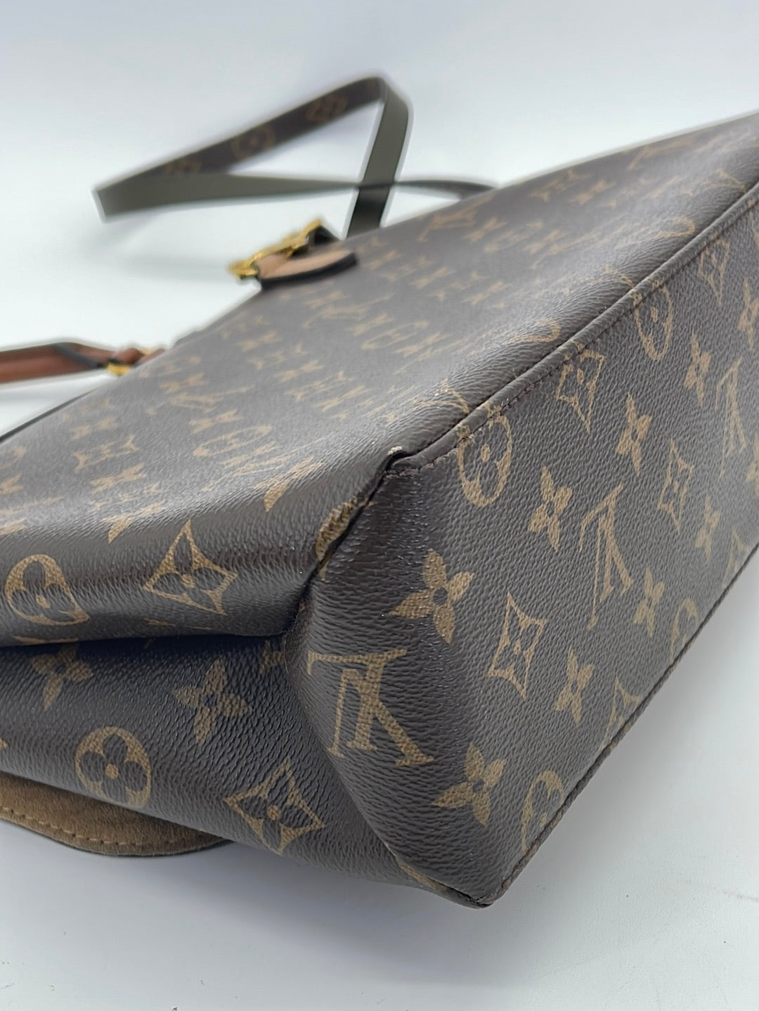 Louis Vuitton Marignan Handbag Monogram Canvas with Leather at 1stDibs