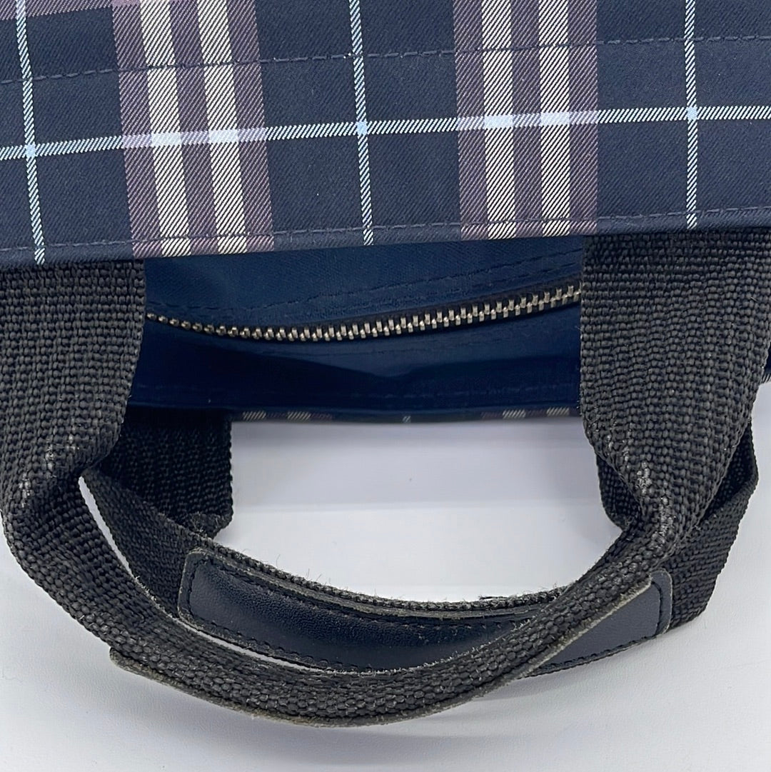 Burberry Blue Label Shoulder Bag Nova Check Pochette and 16burb60 Beige  Raffia