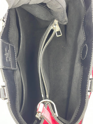 LOUIS VUITTON Handbag M51333 Kleber PM 2WAY Epi Leather Red Red