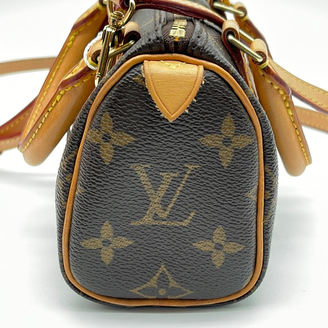 Louis Vuitton 2016 pre-owned Nano Noé mini crossbody bag - ShopStyle