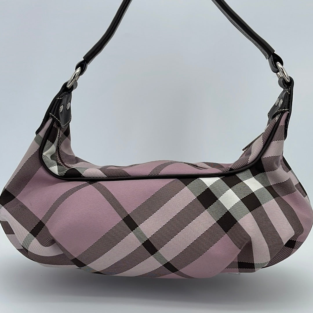 Preloved Burberry Pink House Check Shoulder Bag ZAE9150015  051123 - 100 OFF