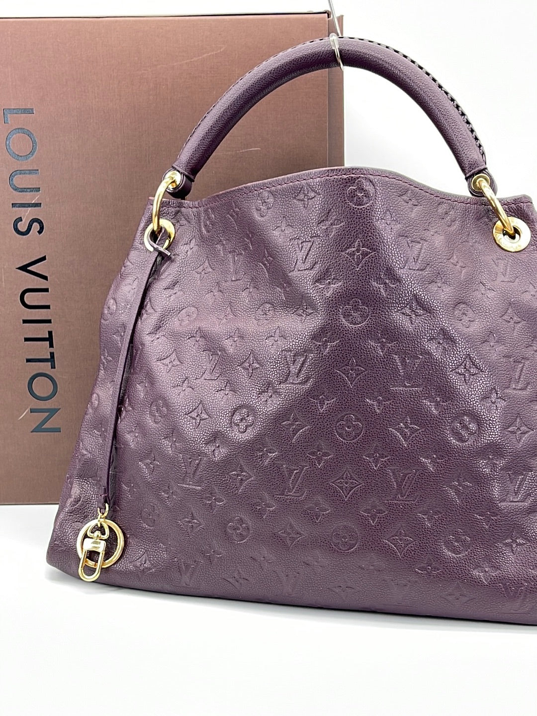 louis vuitton handbag purple