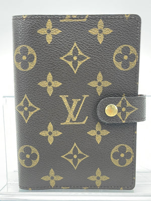 Authentic Louis Vuitton Monogram Agenda PM Day Planner Cover CA0092 052423