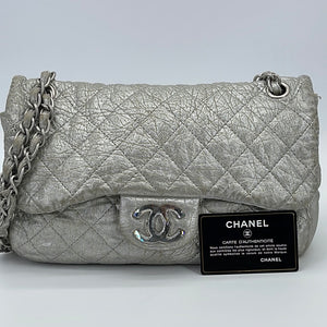 Chanel Vintage Square Classic Single Flap Bag Quilted Suede Mini at 1stDibs