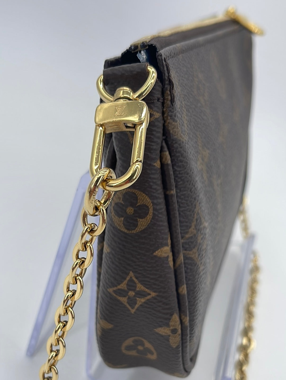 Louis Vuitton Multi Pochette Brown Leather ref.175520 - Joli Closet