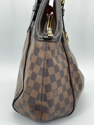 PRELOVED Louis Vuitton Sistina GM Damier Ebene Handbag CA0140 061223 $500 OFF
