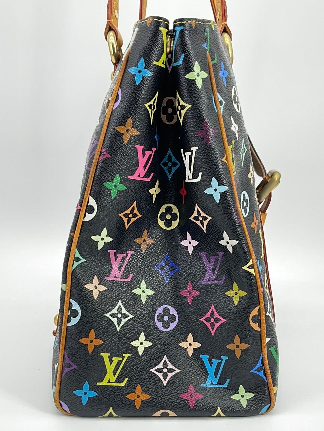 Louis Vuitton Monogram Multicolor Aurelia MM Black 