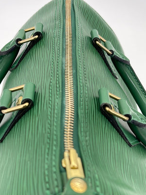 Vintage Louis Vuitton Speedy 25 Green Epi Leather Bag VI0942 022023 –  KimmieBBags LLC