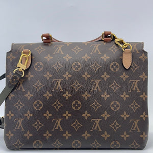 Preloved Louis Vuitton Marignan Monogram Canvas with Leather Handbag F –  KimmieBBags LLC