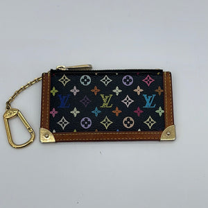 lv multicolor coin purse
