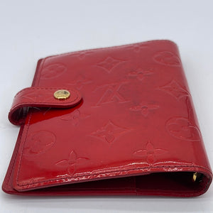 Louis Vuitton Red Epi Leather Small Agenda PM/ Passport Holder