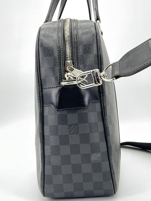 PRELOVED Louis Vuitton Jorn Damier Graphite Briefcase BA1069