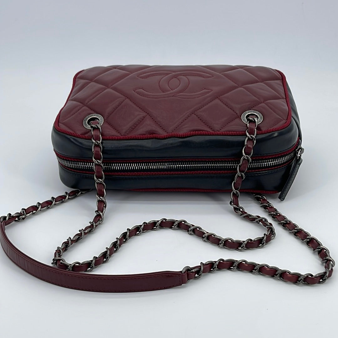 Preloved Chanel Quilted Calfskin Medium Ballerine Camera Shoulder Bag – KimmieBBags  LLC