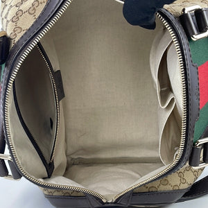 Gucci Dark Blue Boston Bag ○ Labellov ○ Buy and Sell Authentic Luxury
