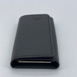 Louis Vuitton Black Taiga Leather Club Key Holder - Yoogi's Closet