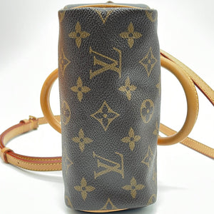 Louis Vuitton Monogram Speedy Bandolier Nano Crossbody Bag