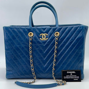 large shopping tote chanel