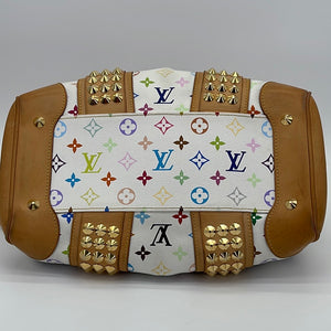 Courtney leather handbag Louis Vuitton Multicolour in Leather - 25955140