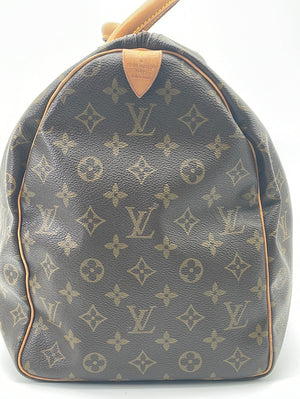 PRELOVED Louis Vuitton Keepall 50 Monogram Duffel Bag MB8907 062623 $200 OFF DEAL