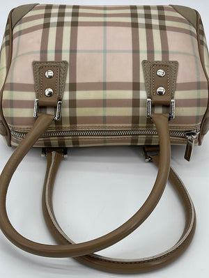 Burberry Nova Check Mini Handle Bag - Pink Handle Bags, Handbags -  BUR376075