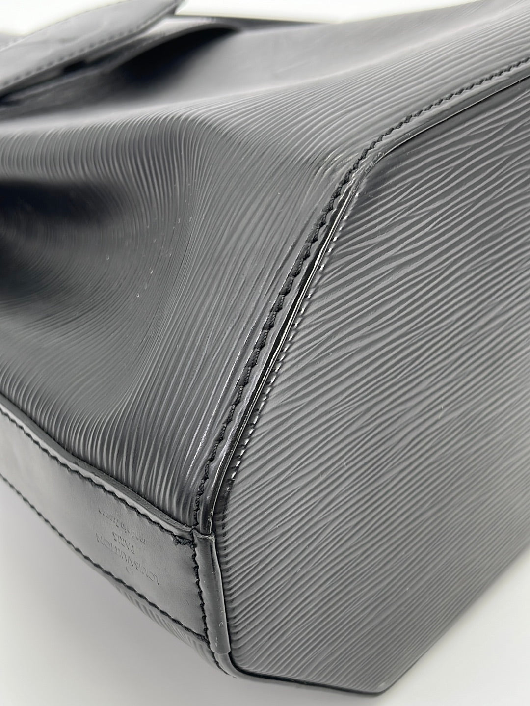 Louis Vuitton Epi Sac D'Epaule M80155 Women's Shoulder Bag Noir
