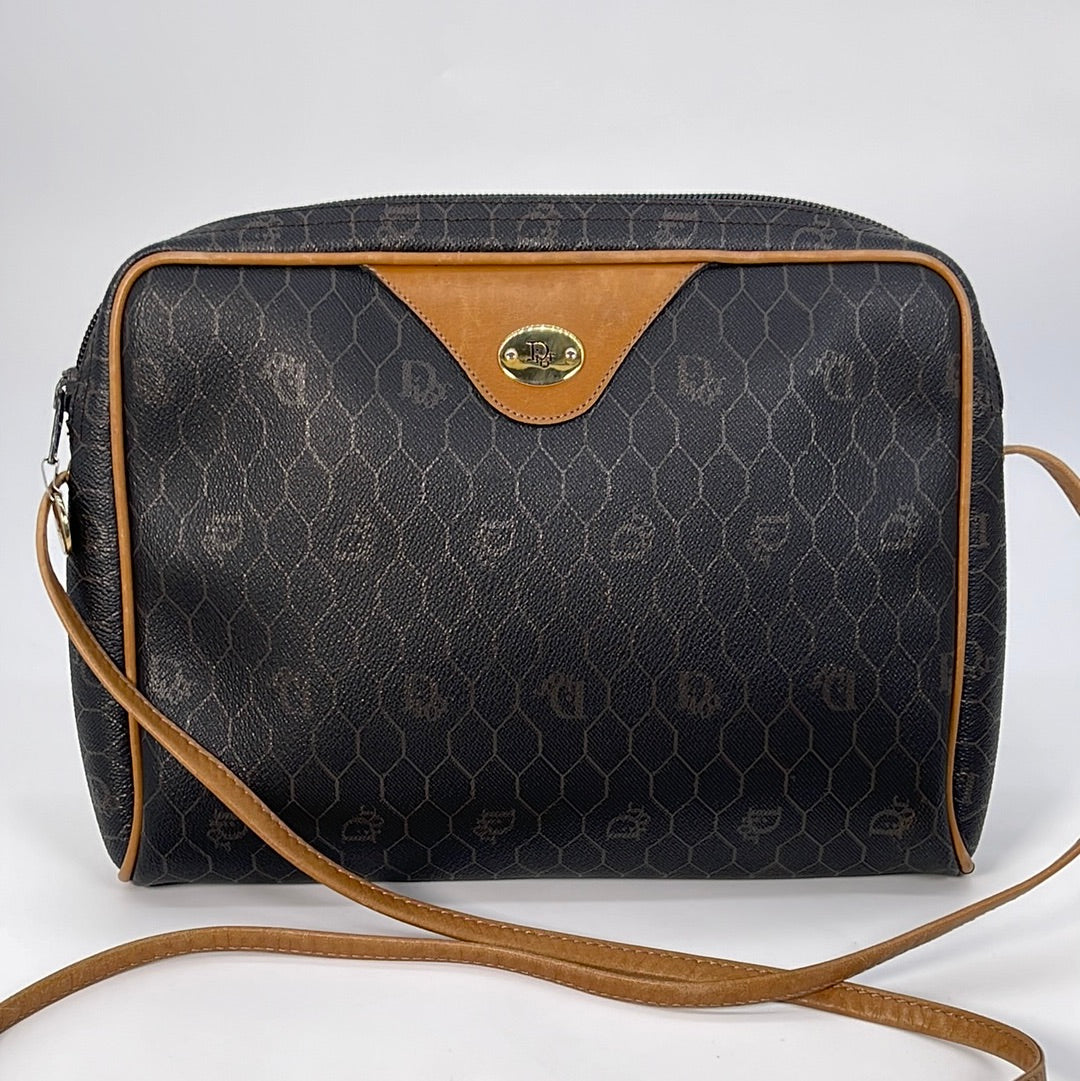 Preloved Christian Dior Honeycomb Crossbody Bag MWJH6VB 060223