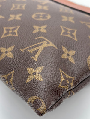 Louis Vuitton Tuileries Pochette NM Monogram Canvas with Leather Brown  5788661