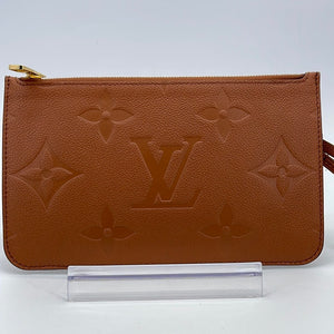 Preloved Louis Vuitton Tan Giant Monogram Empriente Neverfull GM Monogram Pouch 644H8CH 061923