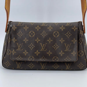 Louis Vuitton Vintage Monogram Canvas Mini Looping Shoulder Bag (SHF-2 –  LuxeDH