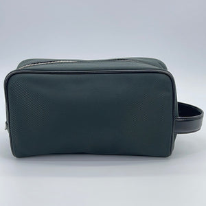 Preloved Louis Vuitton Dark Green Nylon Palana Toiletry Bag CA0162