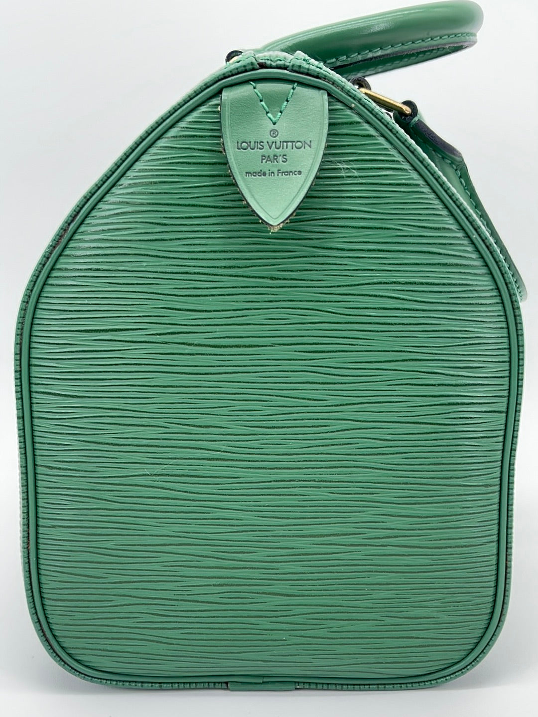 Vintage Louis Vuitton Speedy 25 Green Epi Leather Bag VI0913 053123