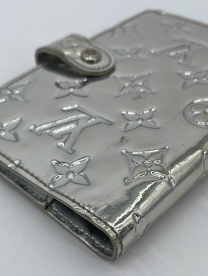 Preloved Louis Vuitton Silver Agenda PM Day Planner Cover SP3078 05192 –  KimmieBBags LLC