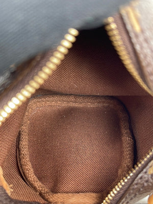 Louis Vuitton 2018 pre-owned Nano Noé mini crossbody bag, Brown