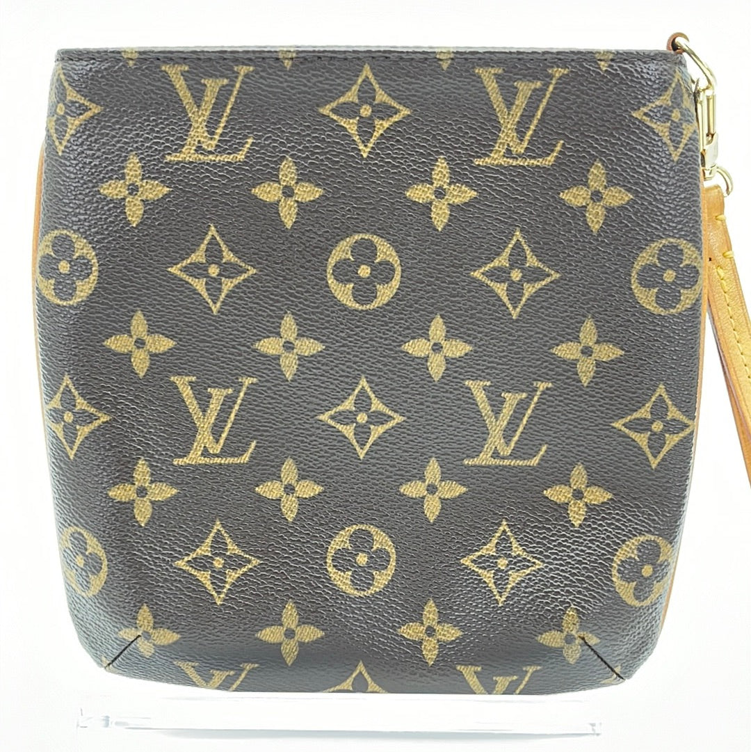 PRELOVED Louis Vuitton Monogram Partition Wristlet Clutch MI0053 061323