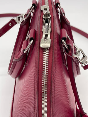 LV Alma Nano Framboise/Maroon Epi Leather with Silver Hardware #GLRKT-4 –  Luxuy Vintage
