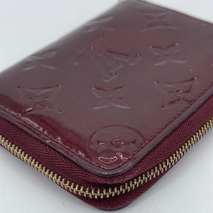 Louis Vuitton Zippy Wallet Taupe Patent leather ref.596531 - Joli