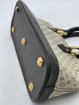 Louis Vuitton Monogram Mini Lin Horizontal Alma Long Bag