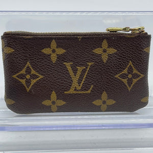 PRELOVED Louis Vuitton Monogram Cles Coin Key Pouch CA1935 061323