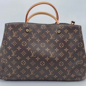 PRELOVED Louis Vuitton Montaigne GM Monogram Canvas Shoulder Bag TJ2168 060123