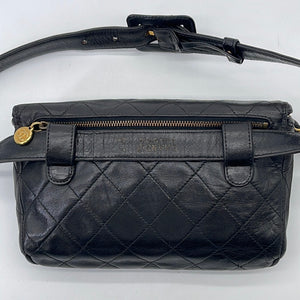Chanel Vintage Lambskin Cosmos Line Belt Bag