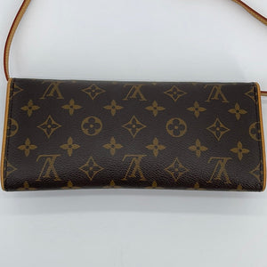 PRELOVED Louis Vuitton Discontinued Pochette Twin GM Monogram Crossbody Bag CA0969 052523