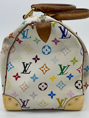 Louis Vuitton Speedy Editions Limitées Handbag in Brown and Pink