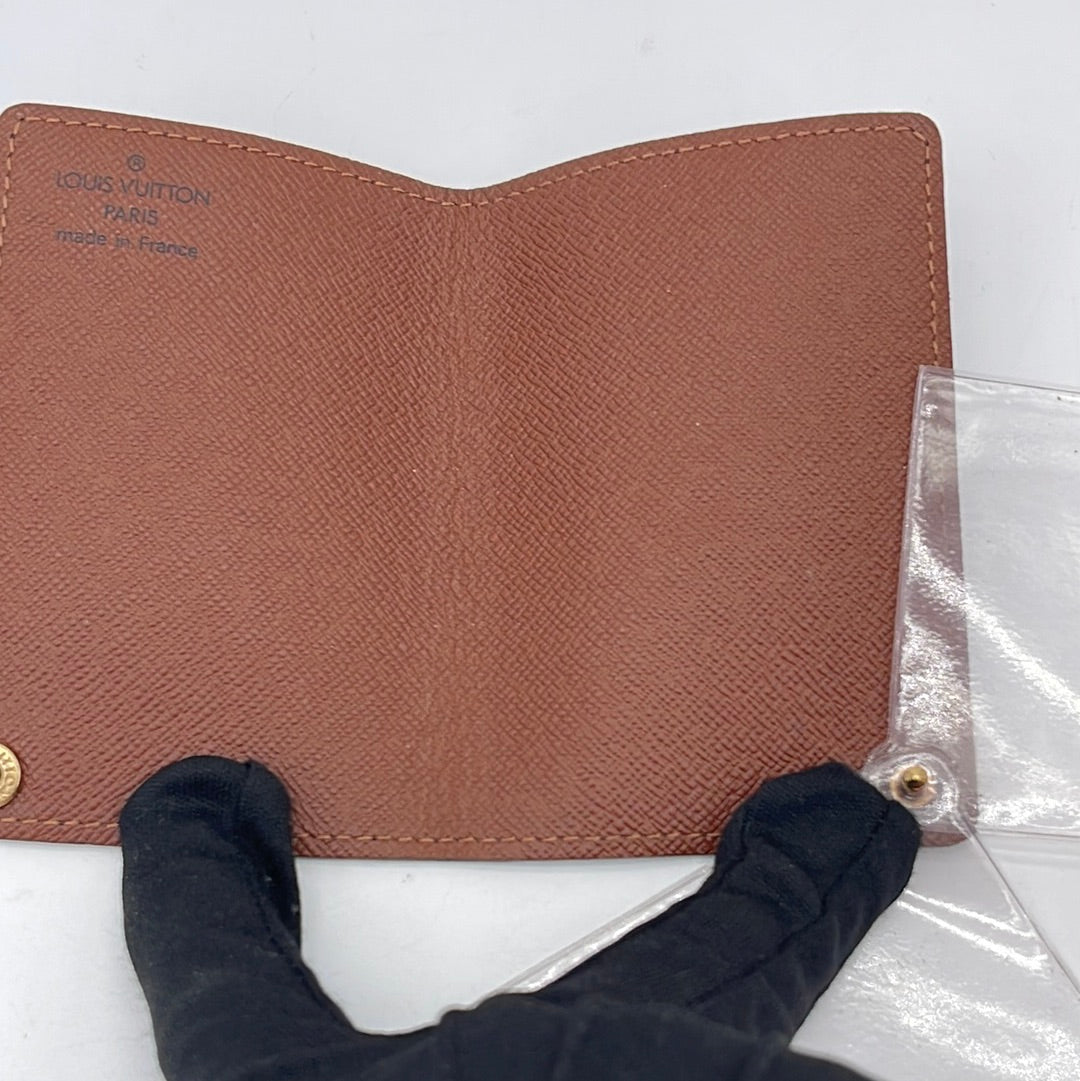 PRELOVED Louis Vuitton Monogram Canvas Porte Cartes Pression Card Case –  KimmieBBags LLC