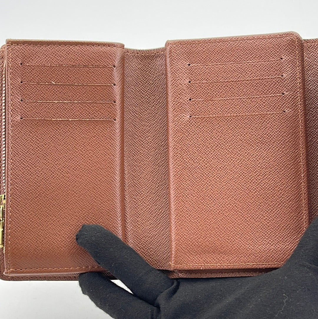 Louis Vuitton Pochette Passport Trifold Wallet Case Monogram