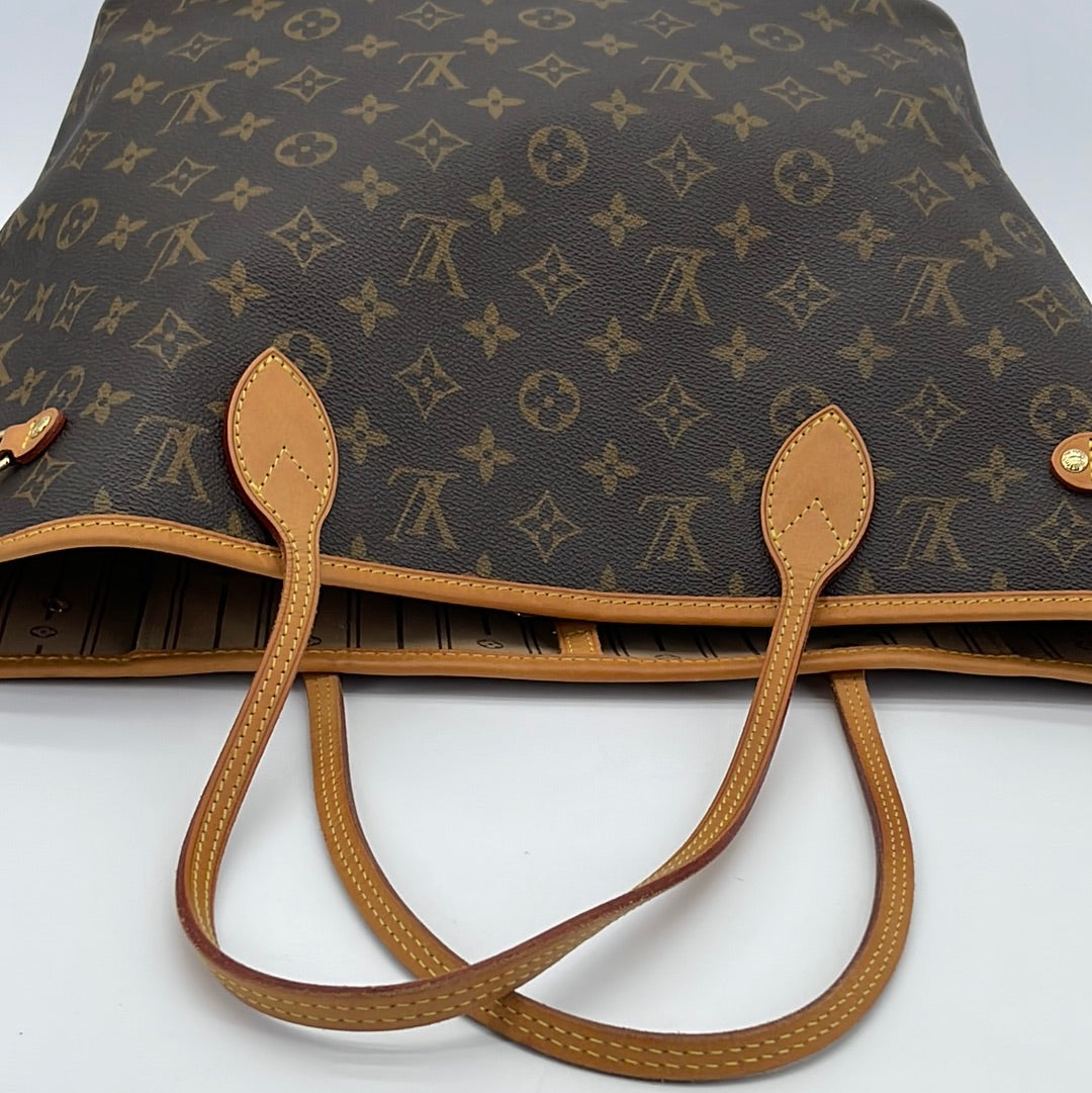 Preloved  Louis Vuitton Monogram Neverfull MM Tote Bag CA3088 060523