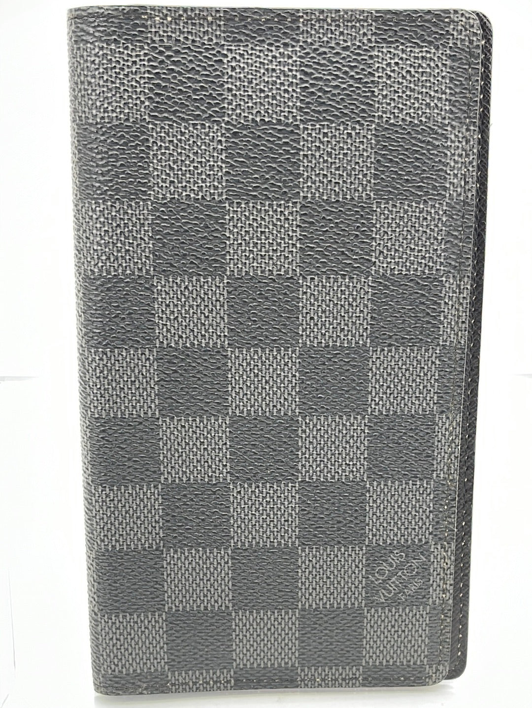 Louis Vuitton Organizer wallet in grey Graphite shopping canvas