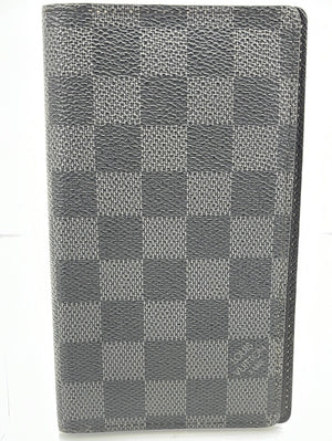 Preloved Louis Vuitton Damier Graphite Porte Valeurs Organizer Wallet CA2171 081323